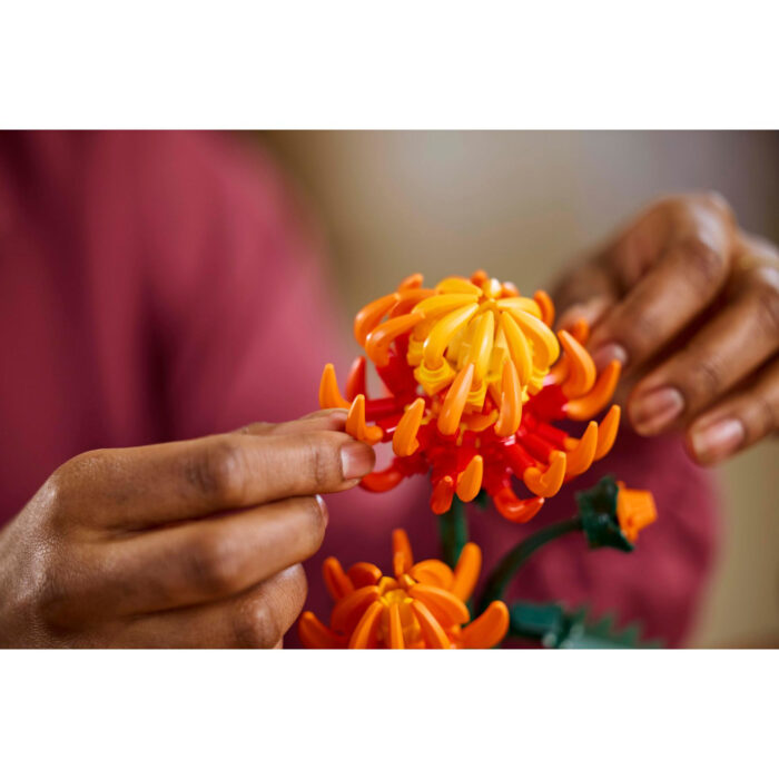 Lego 10368 Icons Chrysant - Afbeelding 4