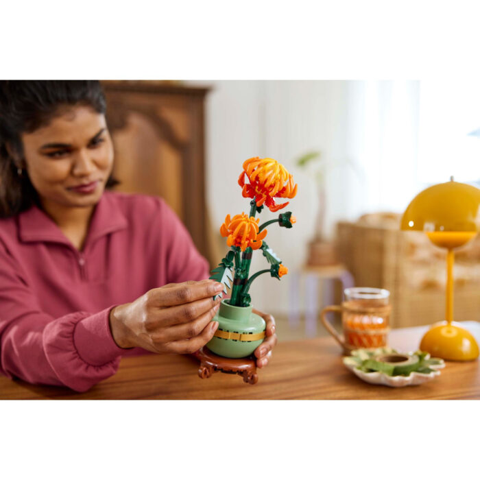 Lego 10368 Icons Chrysant - Afbeelding 5