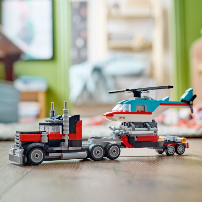 LEGO 31146 Creator Truck Met Helikopter - Afbeelding 5