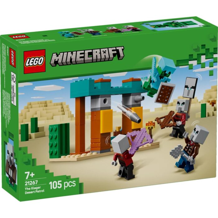 LEGO 21267 Minecraft De Illagers in de woestijn