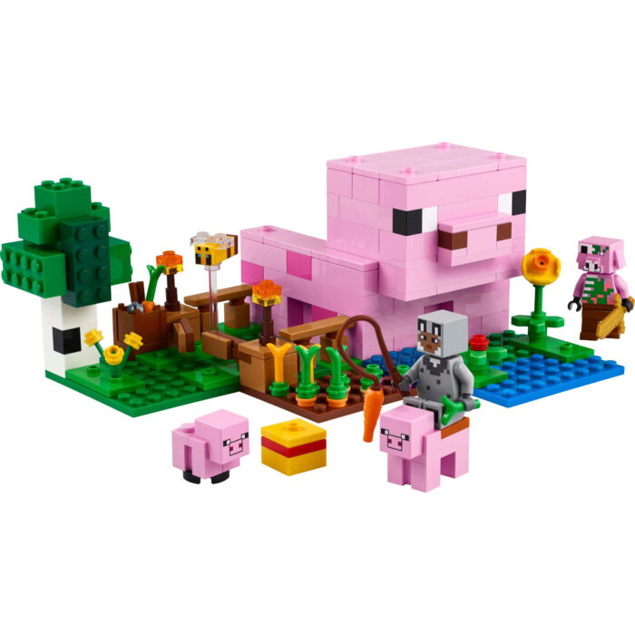 LEGO 21268 Minecraft Het huis van het biggetje - Afbeelding 2