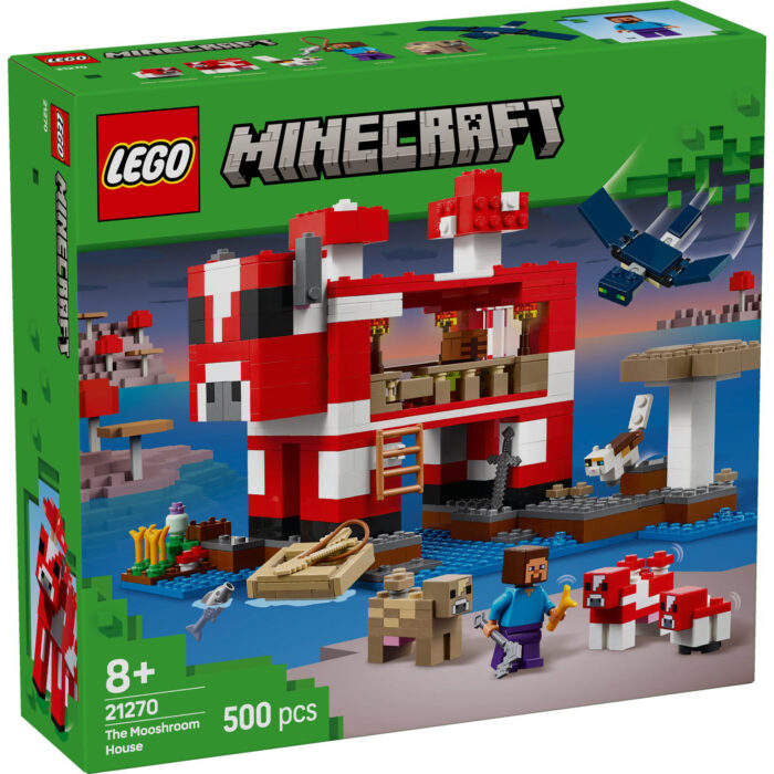 LEGO 21270 Minecraft Het Mooshroom huis - Afbeelding 2