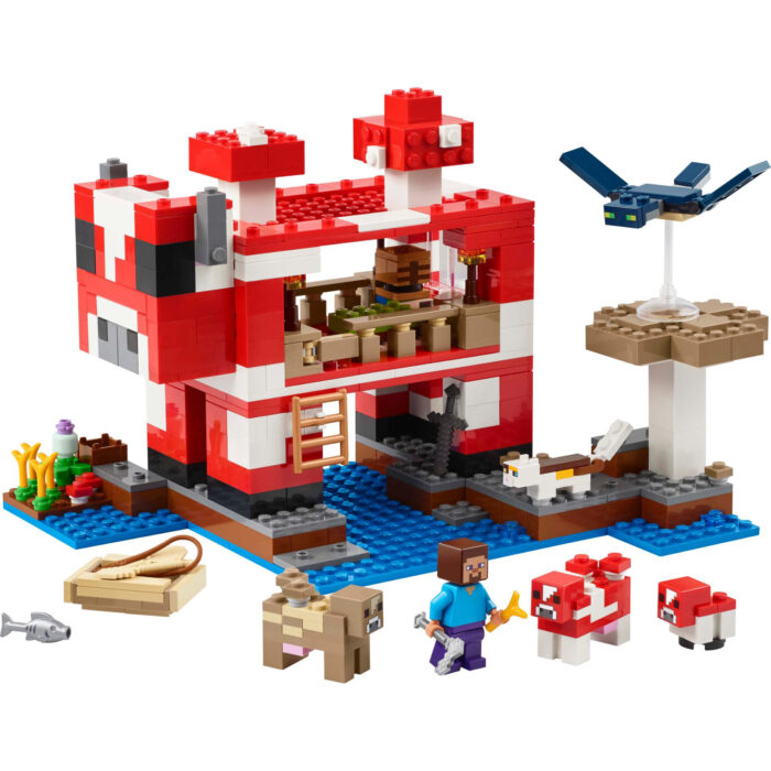 LEGO 21270 Minecraft Het Mooshroom huis - Afbeelding 3