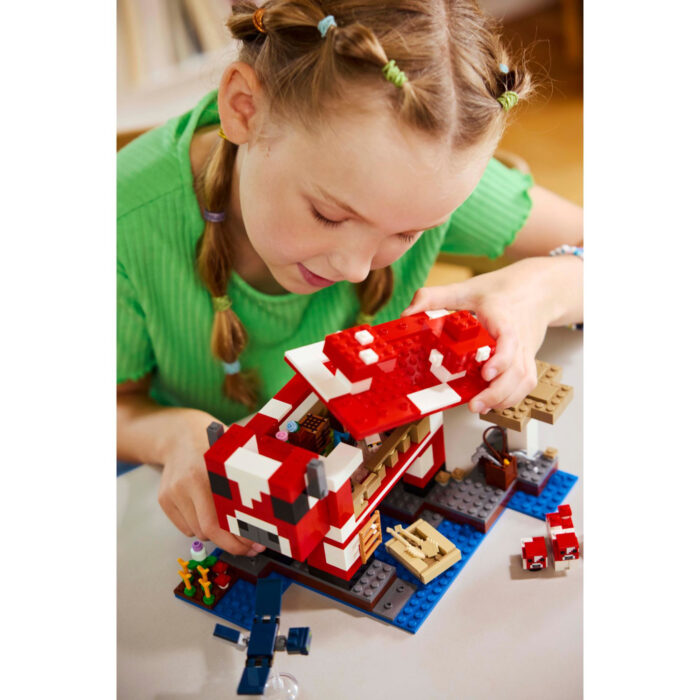 LEGO 21270 Minecraft Het Mooshroom huis - Afbeelding 6