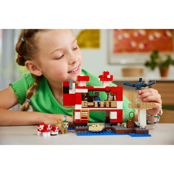 LEGO 21270 Minecraft Het Mooshroom huis - Afbeelding 7