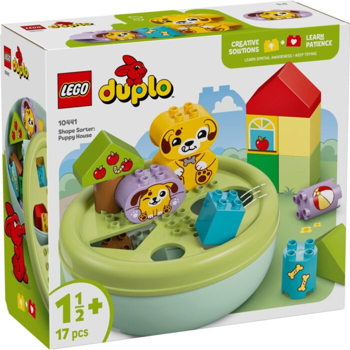 LEGO 10441 DUPLO My First Vormenstoof Puppyhuis