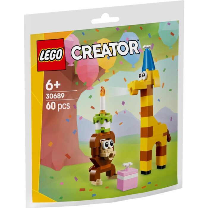 LEGO 30689 Creator Zakje Verjaardagsfeestdieren
