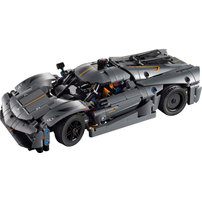 LEGO 42173 Technic Koenigsegg Jesko Absolut Grijze Hypercar - Afbeelding 5