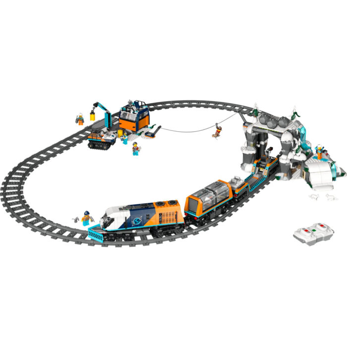 LEGO 60470 City Trains Onderzoekstrein Op De Noordpool - Afbeelding 2