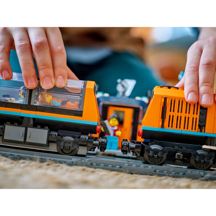 LEGO 60470 City Trains Onderzoekstrein Op De Noordpool - Afbeelding 5