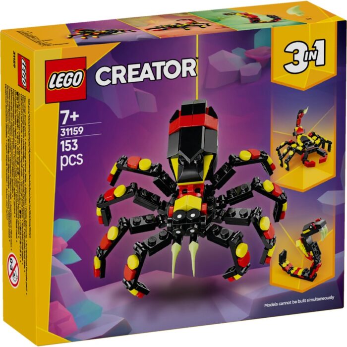 LEGO 31159 Creator 3-in-1 Wilde dieren: spannende spin
