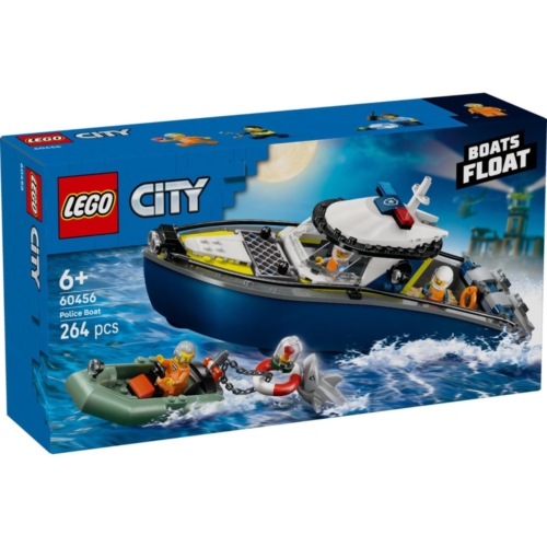 LEGO 60456 City Police Achtervolging Met  Politieboot