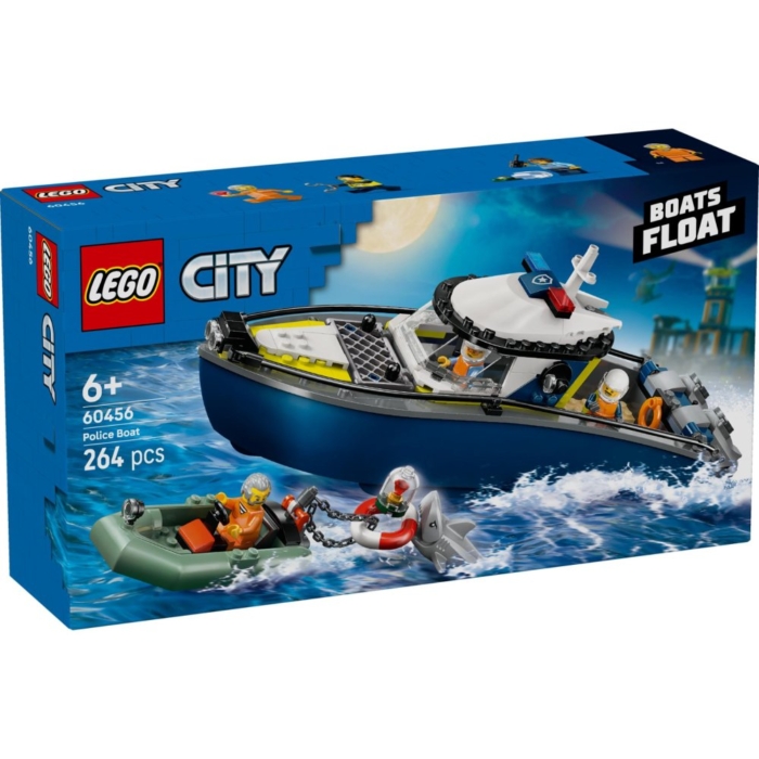 LEGO 60456 City Police Achtervolging Met  Politieboot