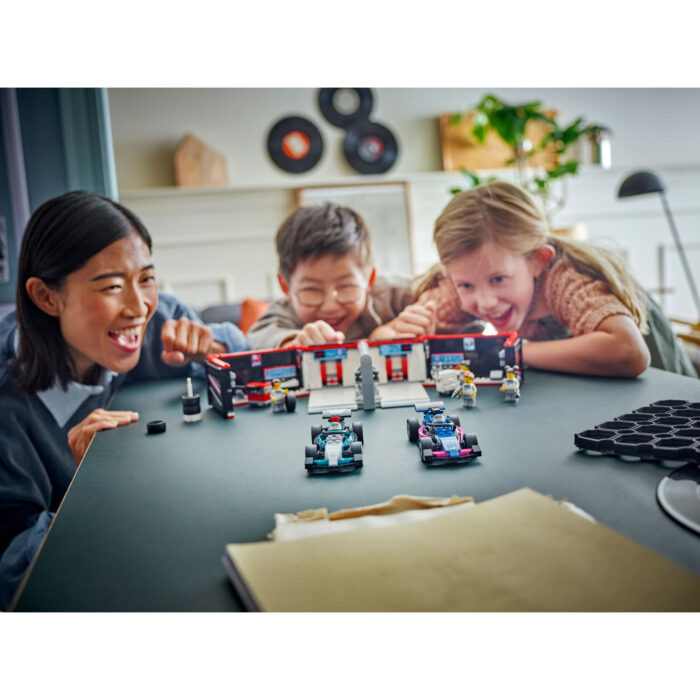 LEGO 60444 City F1® garage met Mercedes-AMG en Alpine auto's - Afbeelding 6