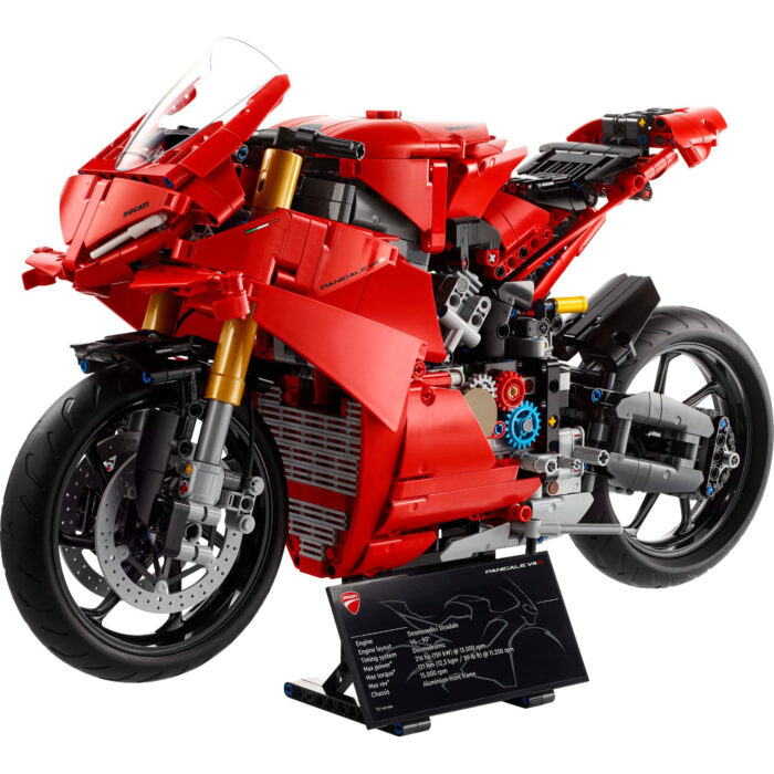 LEGO 42202 Technic Ducati Panigale V4 S motor - Afbeelding 2