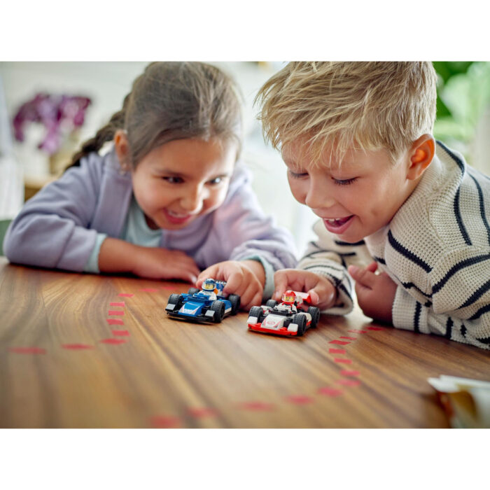 LEGO 60464 City F1 Williams Racing en Haas F1 racewagens - Afbeelding 6