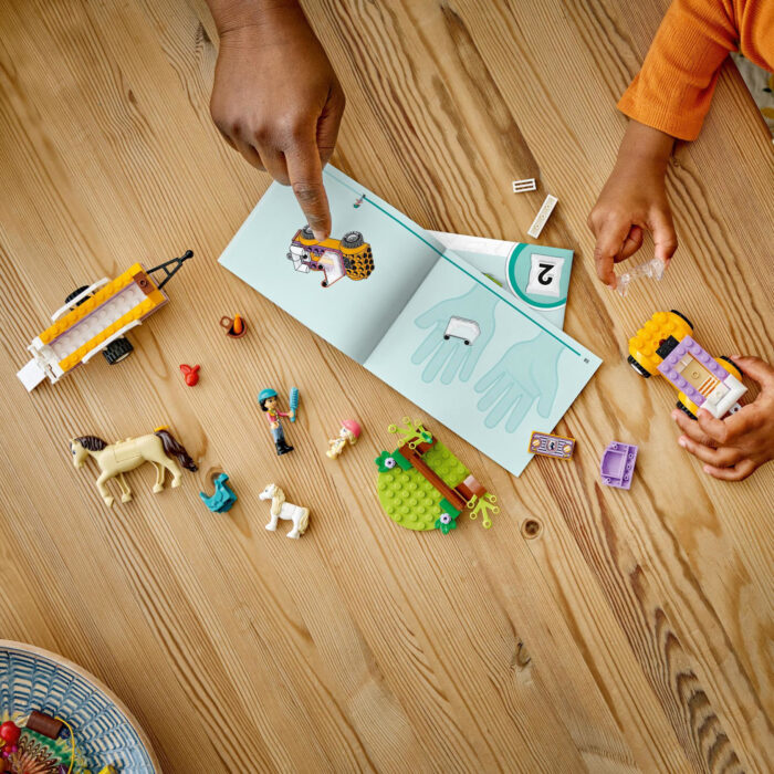 LEGO 42634 Friends Paard En Pony Aanhangwagen - Afbeelding 3