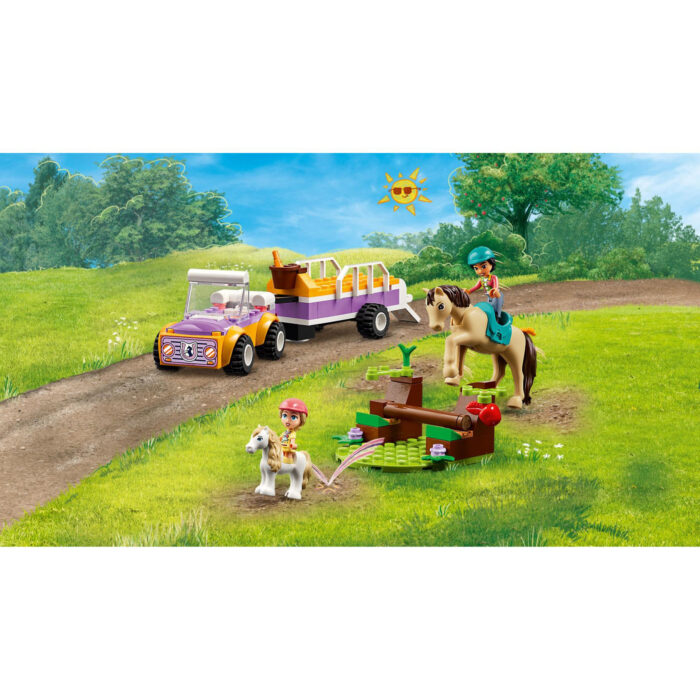LEGO 42634 Friends Paard En Pony Aanhangwagen - Afbeelding 6