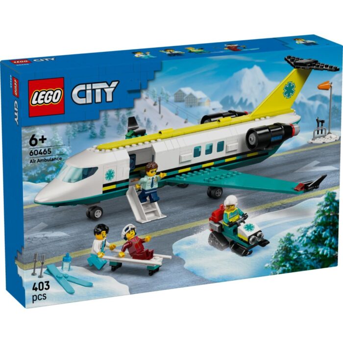 LEGO 60465 City Big Vehicles Ambulancevliegtuig