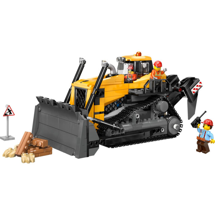LEGO 60466 City Big Vehicles Gele Bulldozer - Afbeelding 2