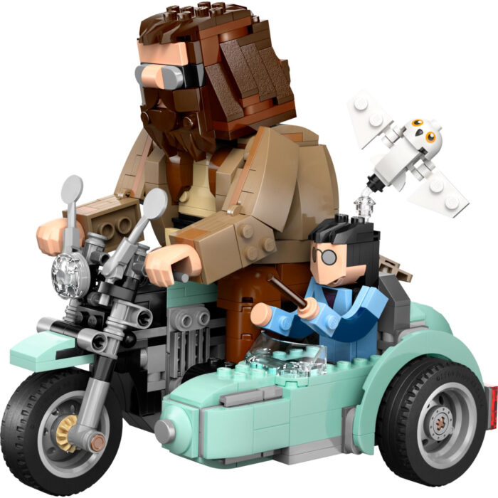 LEGO 76443 Harry Potter Hagrid en Harry's rit op  de motor - Afbeelding 2
