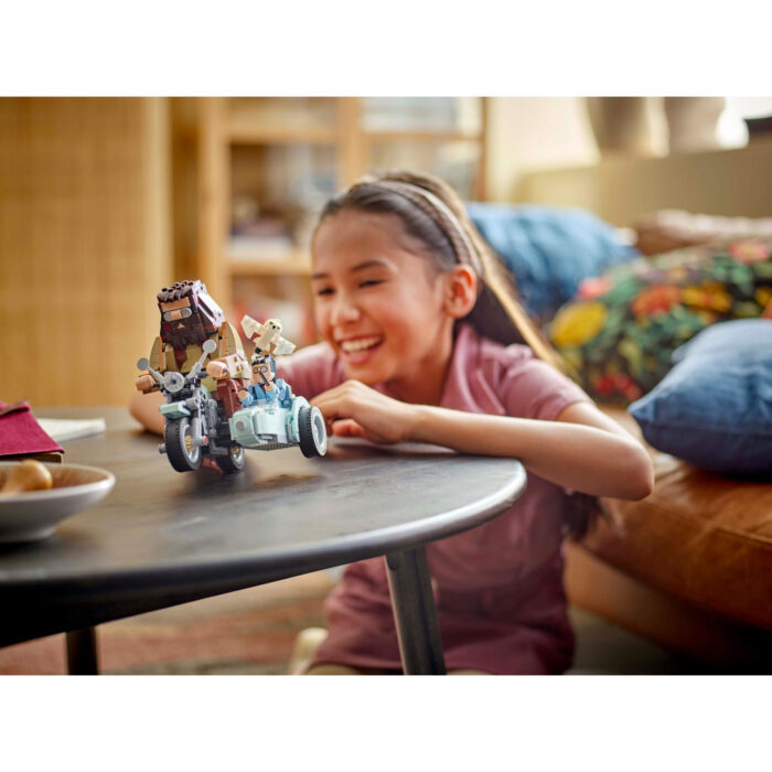 LEGO 76443 Harry Potter Hagrid en Harry's rit op  de motor - Afbeelding 5