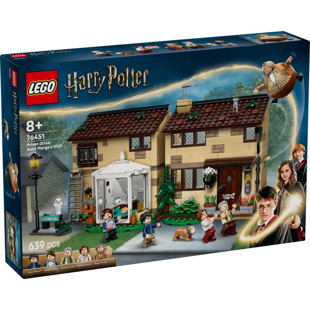 LEGO Harry Potter 76451 Ligusterlaan Bezoek Van Tante Margot