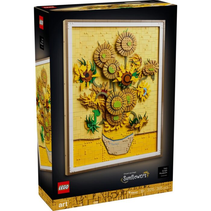 LEGO 31215 Art Vincent van Gogh – Zonnebloemen
