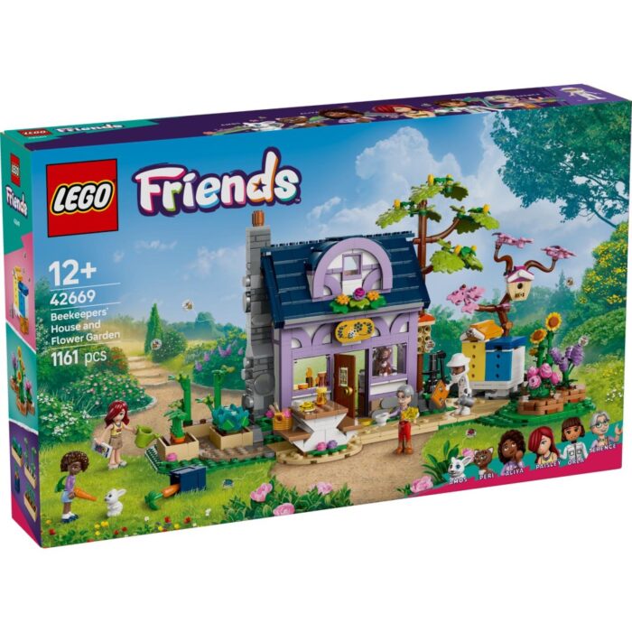 LEGO 42669 Friends Imkershuis en bloementuin