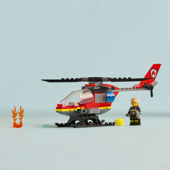 LEGO 60411 City Brandweerhelikopter - Afbeelding 5