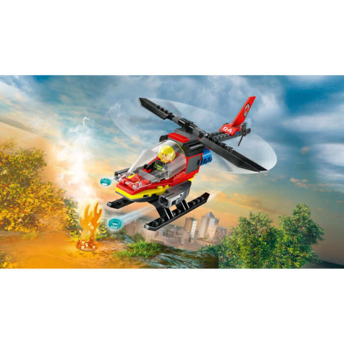 LEGO 60411 City Brandweerhelikopter - Afbeelding 6
