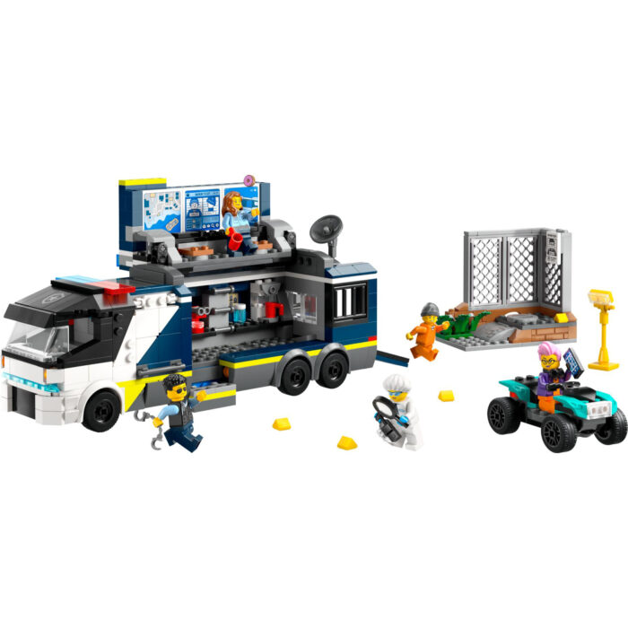 LEGO 60418 City Politielaboratorium In Truck - Afbeelding 2