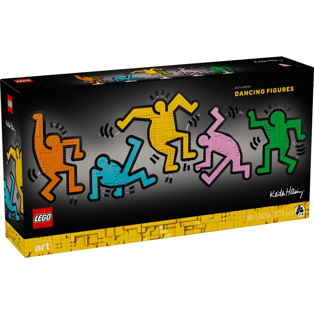 LEGO 31216 Art Keith Haring – Dansende figuren