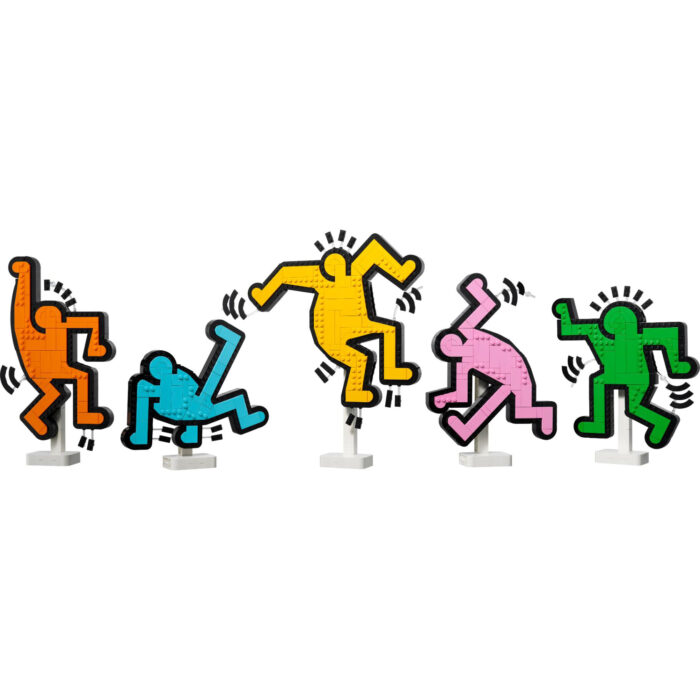 LEGO 31216 Art Keith Haring – Dansende figuren - Afbeelding 2