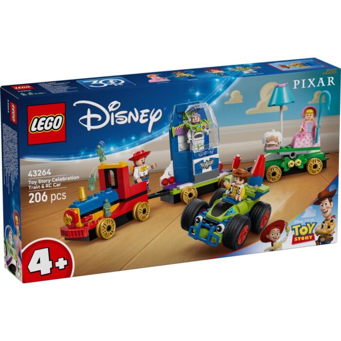 LEGO 43264 Disney Pixar Toy Story feesttrein en RC Auto