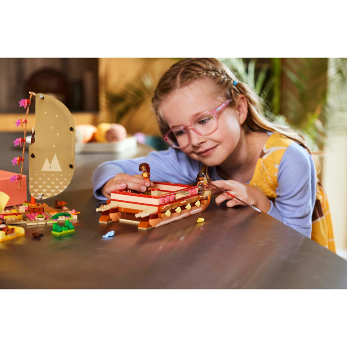LEGO 43270 Disney Princess Vaiana's avonturenkano - Afbeelding 5