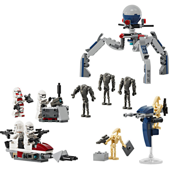 LEGO 75372 Star Wars Clone Trooper & Battle Droid Battle Pack - Afbeelding 2