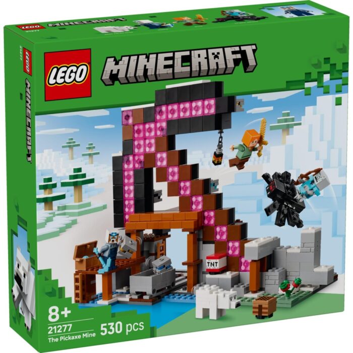 LEGO 21277 Minecraft De Pikhouweelmijn