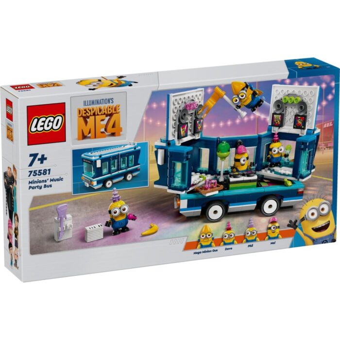 LEGO 75581 Minions Muzikale feestbus van de Minions