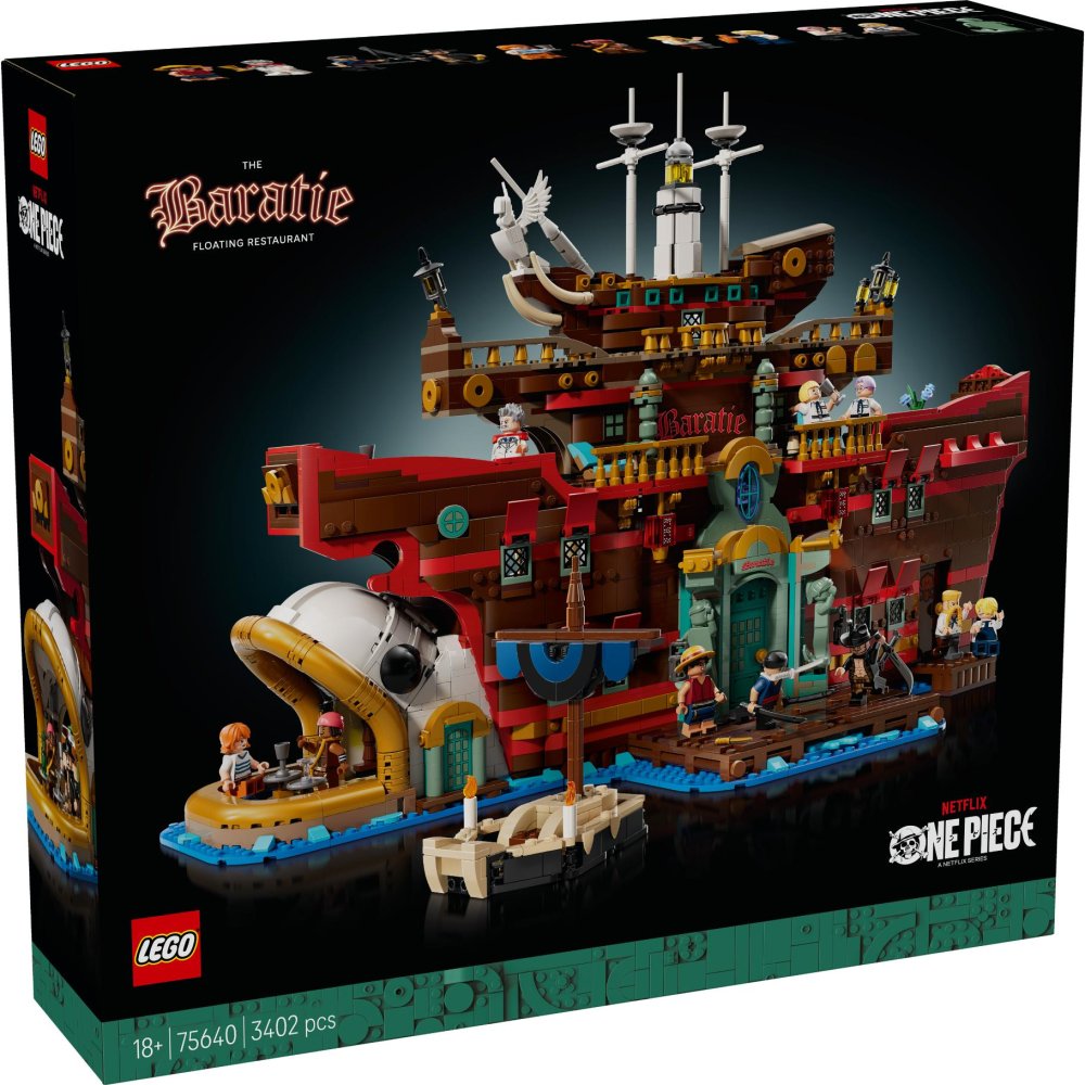LEGO 75640 One Piece Het drijvende restaurant Bara