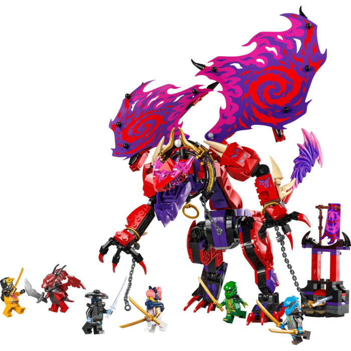 LEGO 71832 Ninjago Bliksemtand Draak Van Chaos - Afbeelding 2