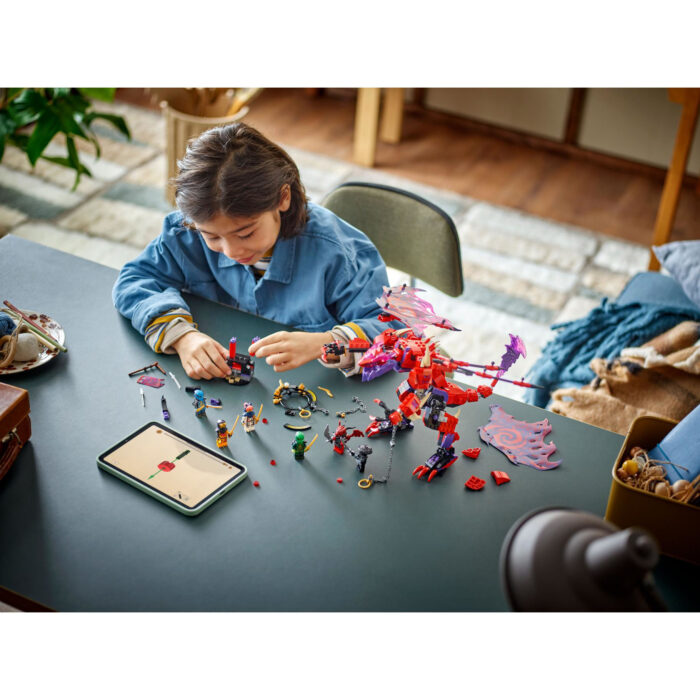LEGO 71832 Ninjago Bliksemtand Draak Van Chaos - Afbeelding 4