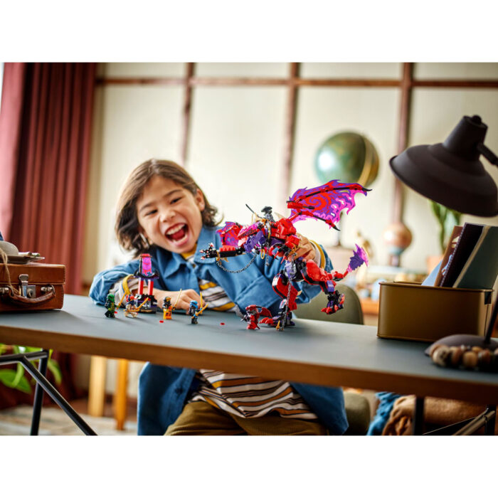 LEGO 71832 Ninjago Bliksemtand Draak Van Chaos - Afbeelding 5