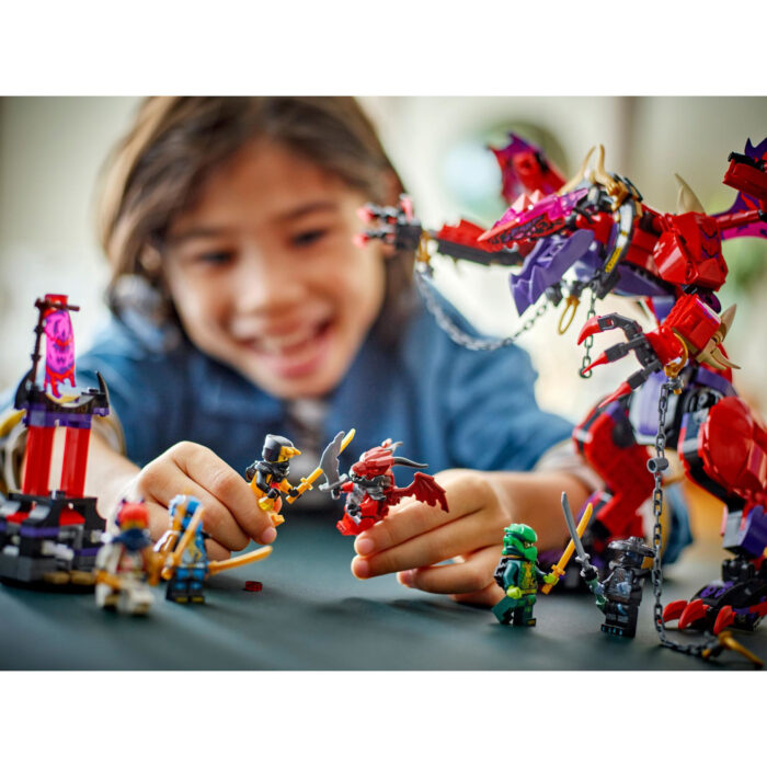 LEGO 71832 Ninjago Bliksemtand Draak Van Chaos - Afbeelding 6