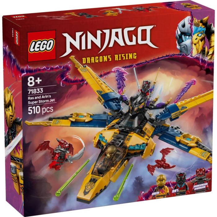 LEGO 71833 Ninjago Ras en Arins superstormvliegtuig