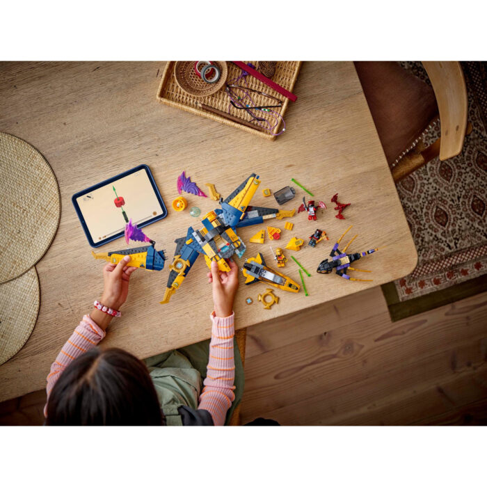 LEGO 71833 Ninjago Ras en Arins superstormvliegtuig - Afbeelding 4