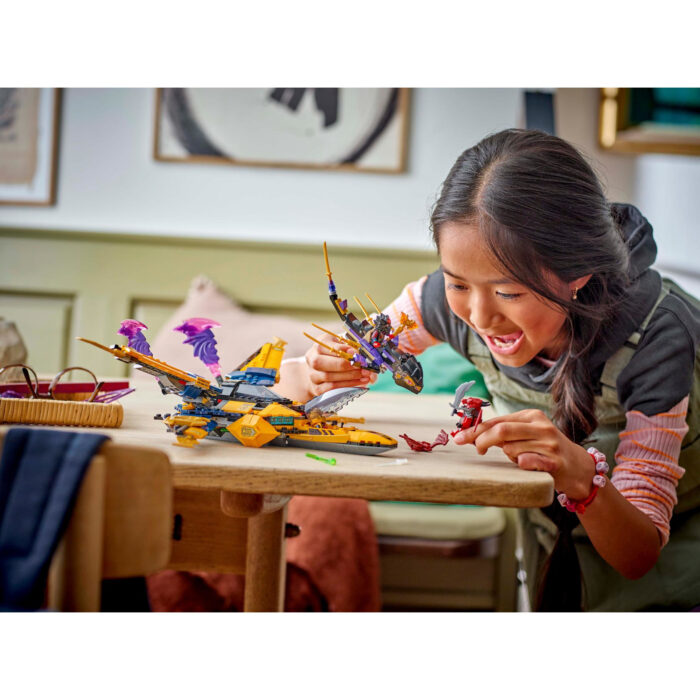 LEGO 71833 Ninjago Ras en Arins superstormvliegtuig - Afbeelding 5