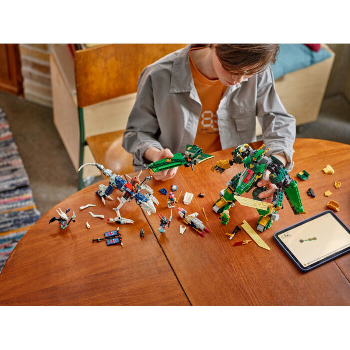 LEGO 71845 Ninjago Lloyds Vliegtuigmecha - Afbeelding 3