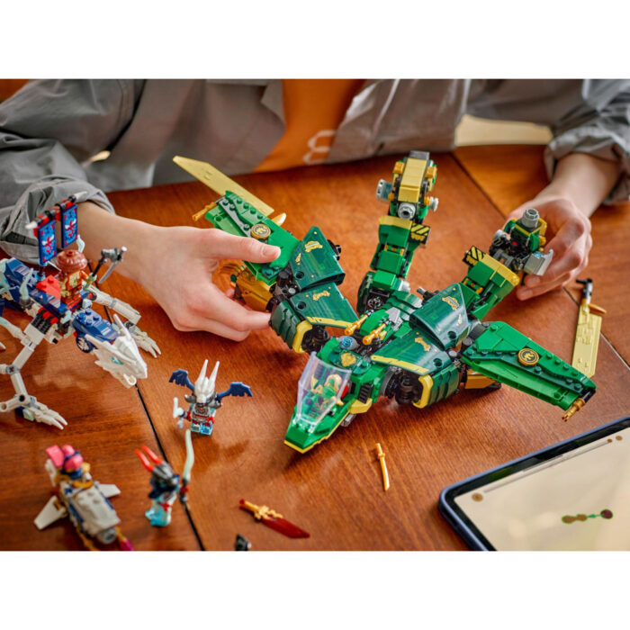 LEGO 71845 Ninjago Lloyds Vliegtuigmecha - Afbeelding 5