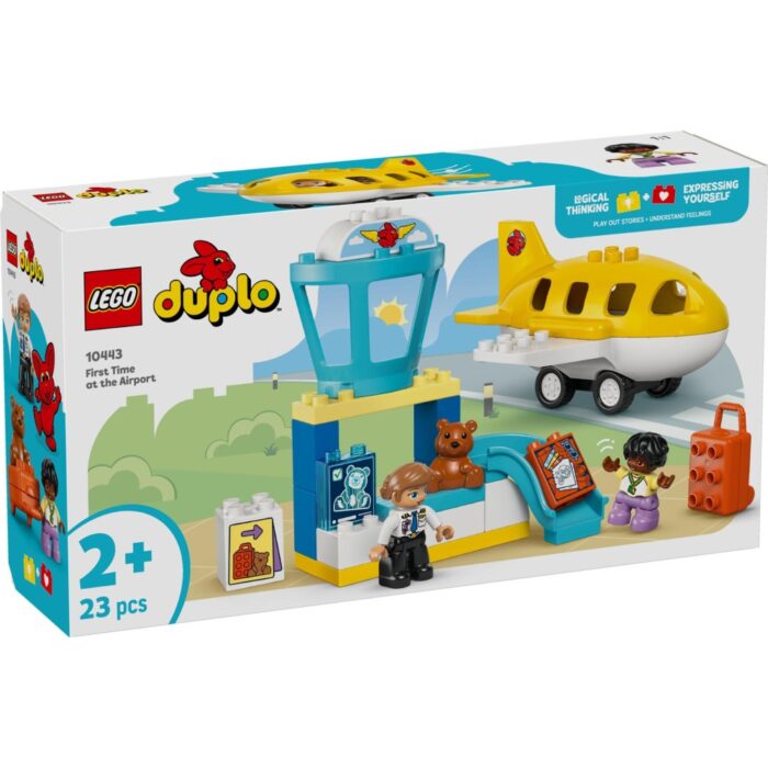 LEGO 10443 DUPLO Town Voor het eerst op het Vliegveld